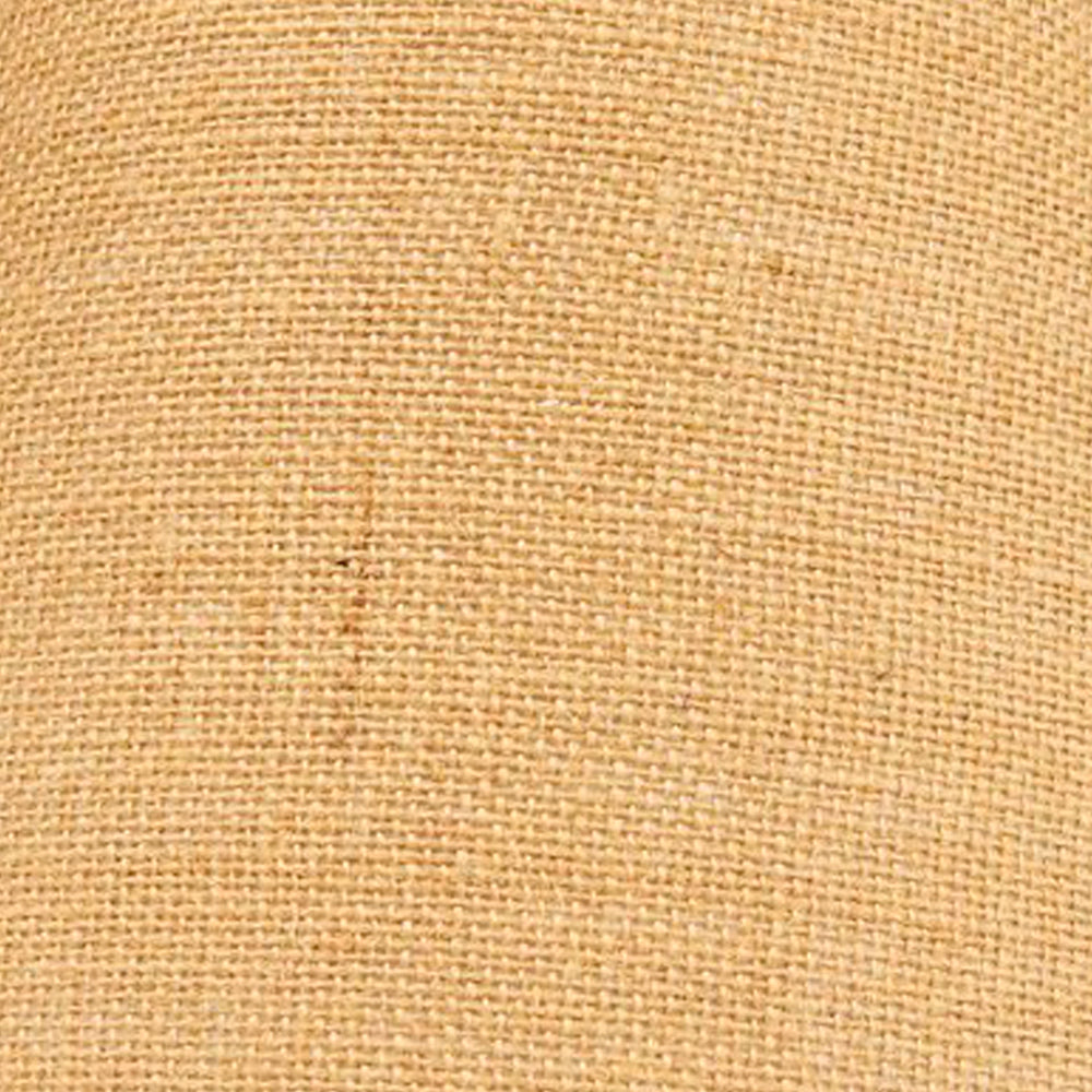 Barn Red Wheat Burlap Stripe 14" Lampshade - Home Collections by Raghu