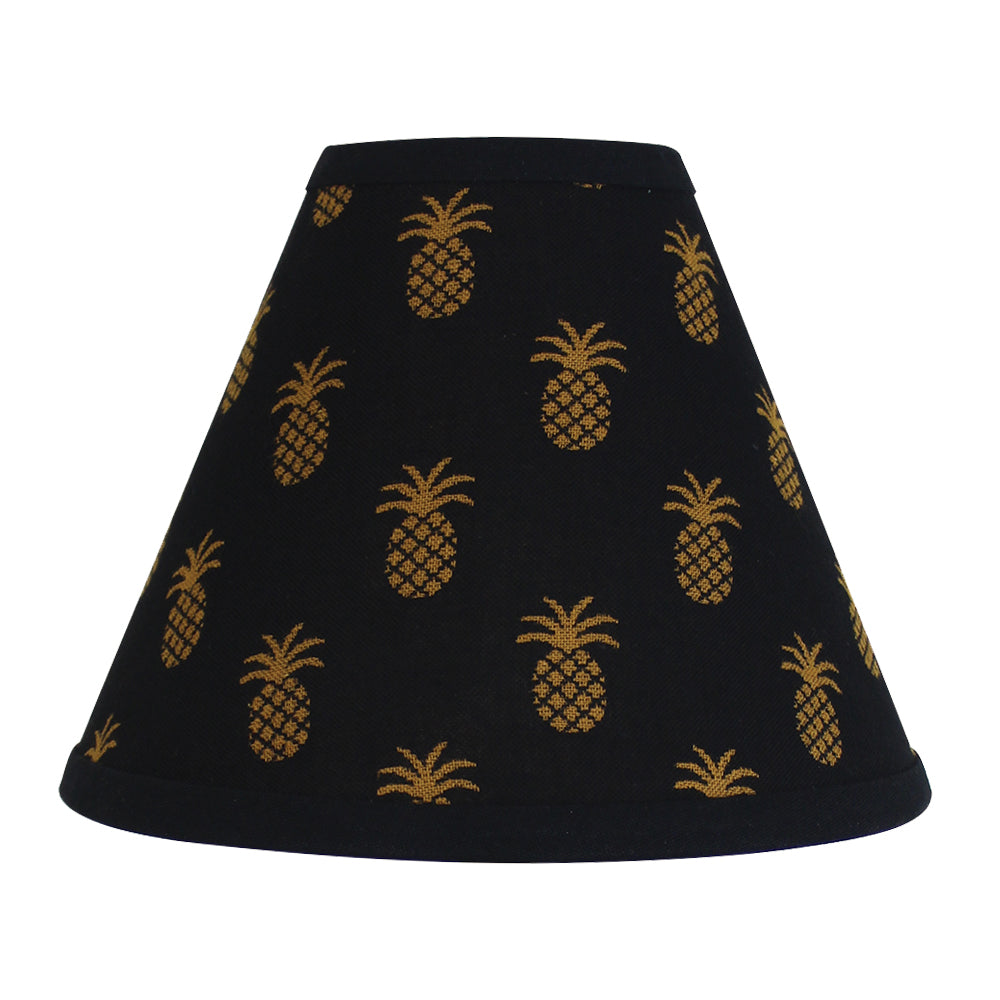 Pineapple Town Black Lampshade - Home Collections by Raghu