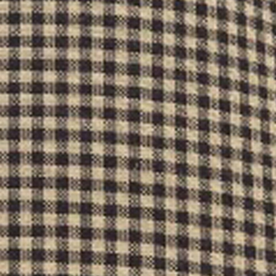 Black Oat Newbury Gingham 14" Lampshade - Home Collections by Raghu