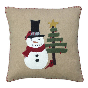 Winter Wishes Pillow - Home Collections by Raghu