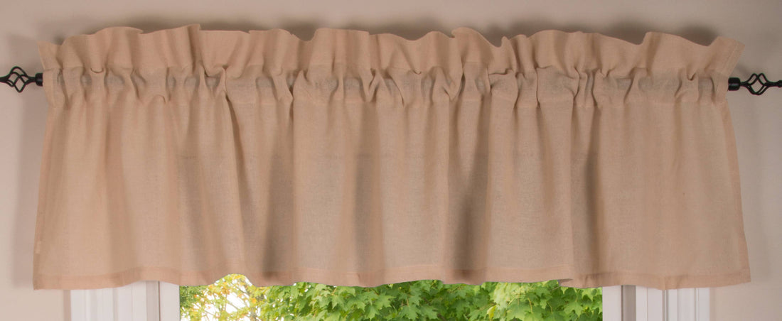 Heirloom Valance Nutmeg  - Home Collections by Raghu
