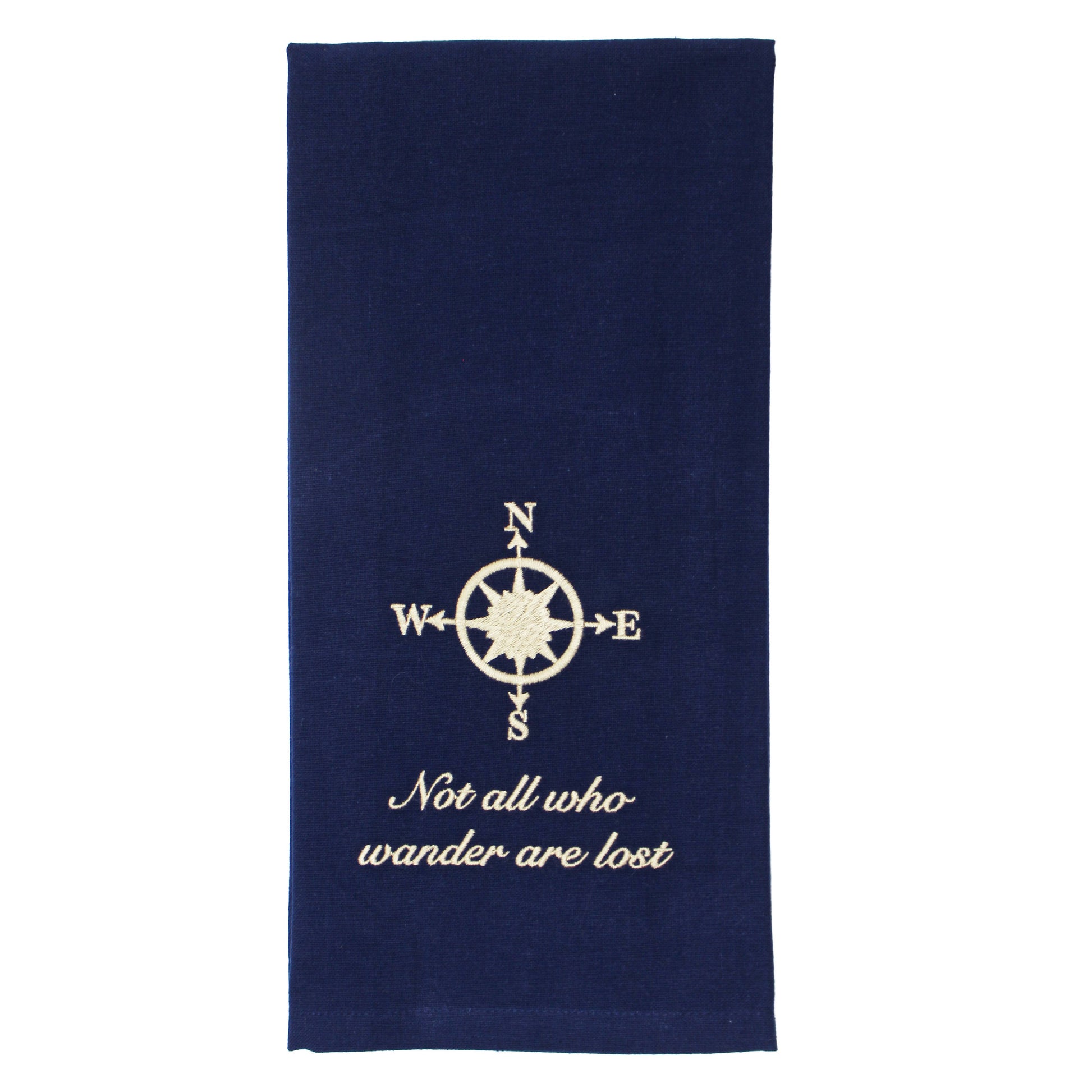 Compass Wander Towel- Set of Two - Home Collections by Raghu
