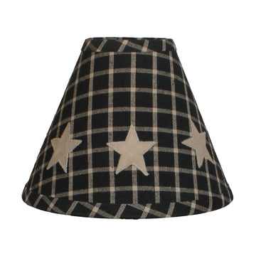 Black and Tan Star 10 In Lampshade 0R235011S