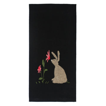 Primitive Bunny Towel- Set of Two - Home Collections by Raghu