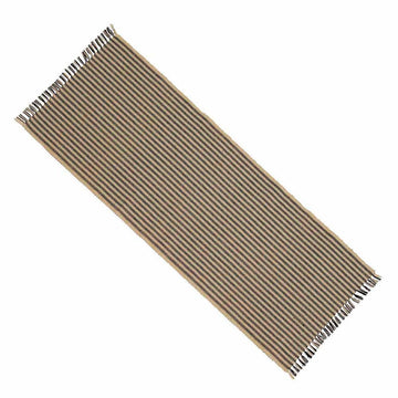 York Ticking Black  54 In Table Runner T5880011