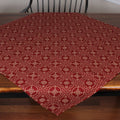 Lover's Knot  Barn Red Table Square 36 In - Home Collections by Raghu