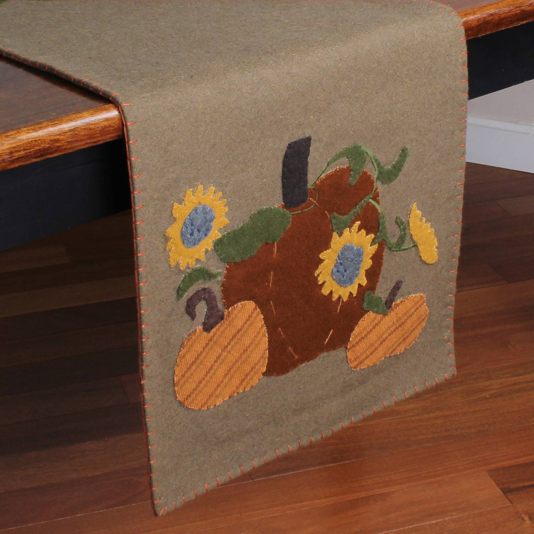 Sunflowers & Pumpkins Table Runner - Home Collections by Raghu