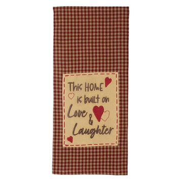 Home Built Love and Laughter Towel  Set of 2 ET000068