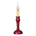 Wellington Spindle Lamp - Barn Red - Home Collections by Raghu