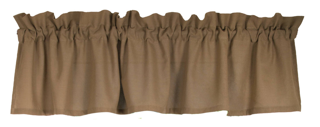 Heirloom Valance Oat  - Home Collections by Raghu