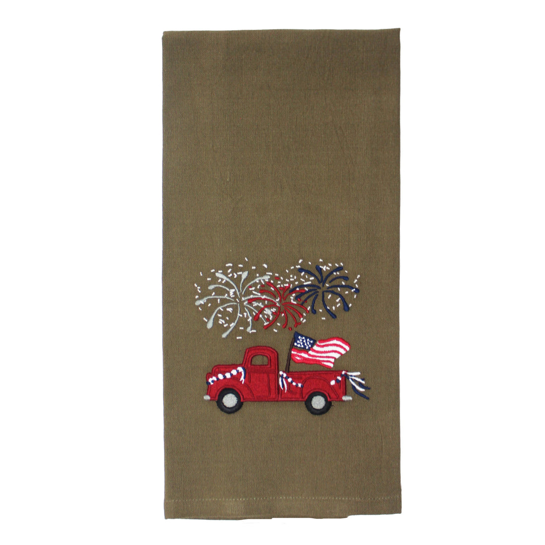 American Parade Towel- Set of Two - Home Collections by Raghu