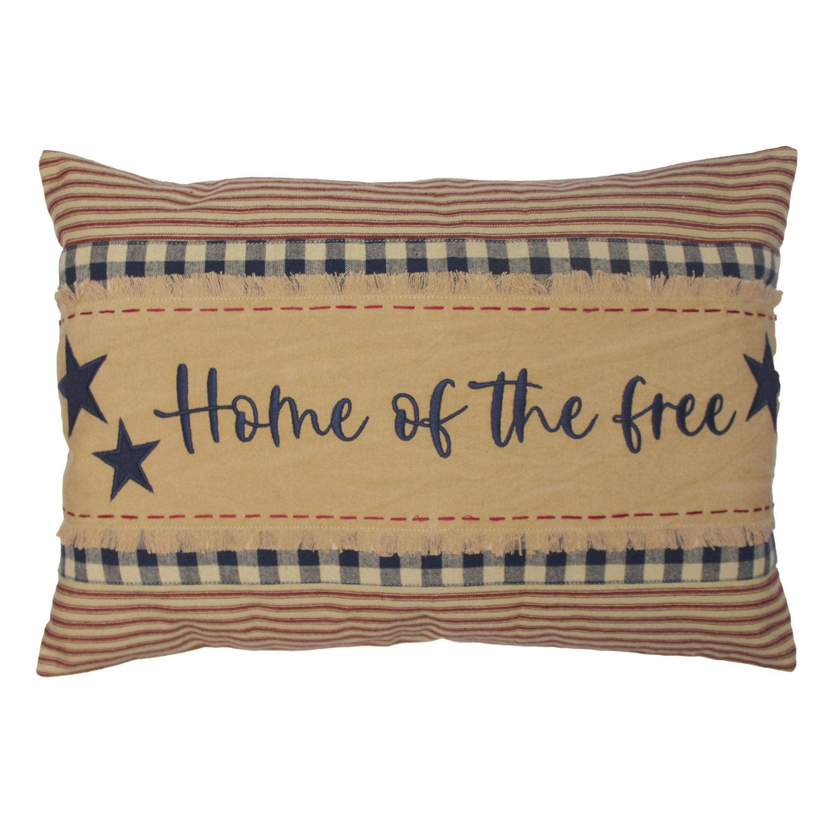 Home of the Free Pillow - Home Collections by Raghu