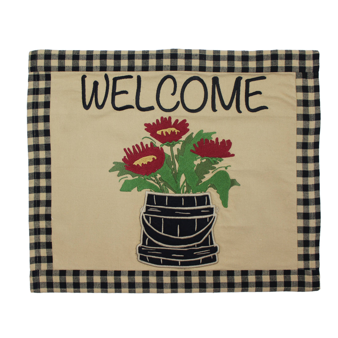 Flowers in Firkin Pennant- - Home Collections by Raghu