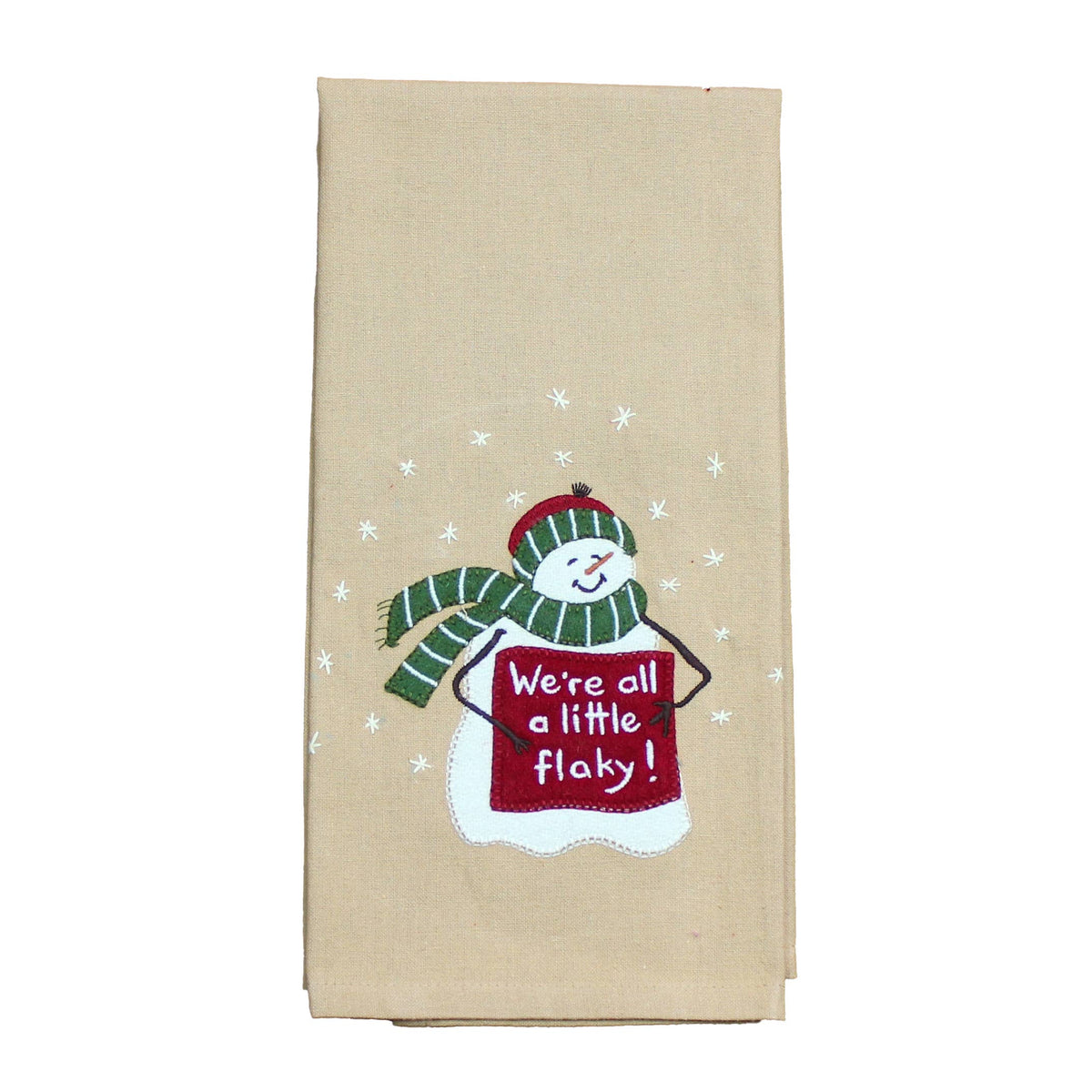 We're all a little flaky Towel Towel - Home Collections by Raghu