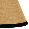 Black Wheat Burlap Stripe 16