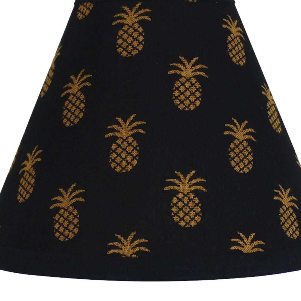 Pineapple Town Black Lampshade - Home Collections by Raghu