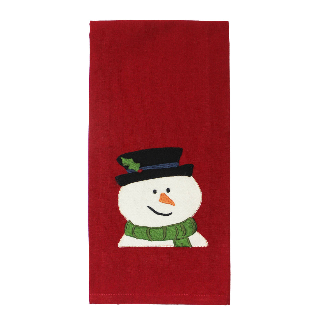 Flurry the Snowman Towel- Set of Two - Home Collections by Raghu