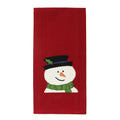 Flurry the Snowman Towel- Set of Two - Home Collections by Raghu