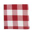 Buffalo Check Crimson Red Napkin 18x18 - Home Collections by Raghu