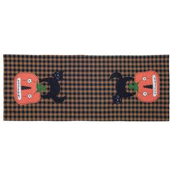 Black Cat Pumpkin Table Runner TR842511