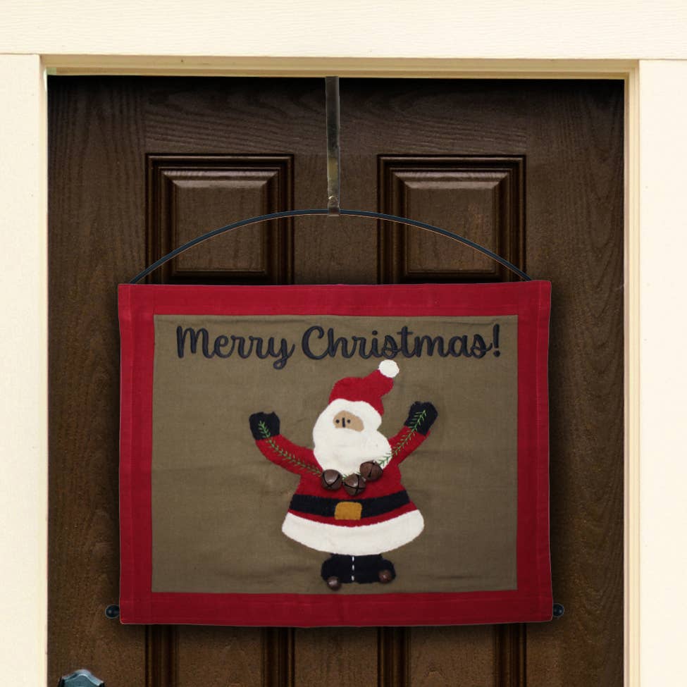 Ol' Saint Nick Pennant- - Home Collections by Raghu