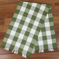 Buffalo Check Sage Sage Table Runner   - Home Collections by Raghu