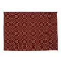 Lover's Knot  Barn Red Placemat- Set of Six  - Home Collections by Raghu