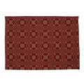 Lover's Knot  Barn Red Placemat- Set of Six  - Home Collections by Raghu