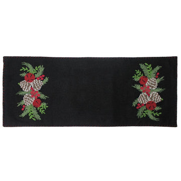 Pinecones and Bells Table Runner TR724611