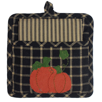 Pumpkin Patchwork Potholder Set PH820011