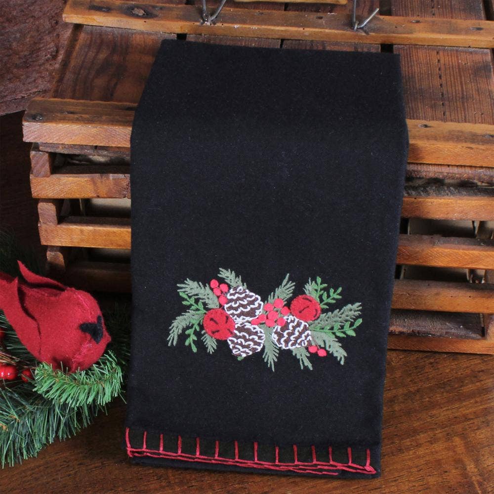Pinecones and Bells Towel  ET724611