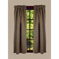 Kendall Jacquard Black 63 In Panels - Home Collections by Raghu