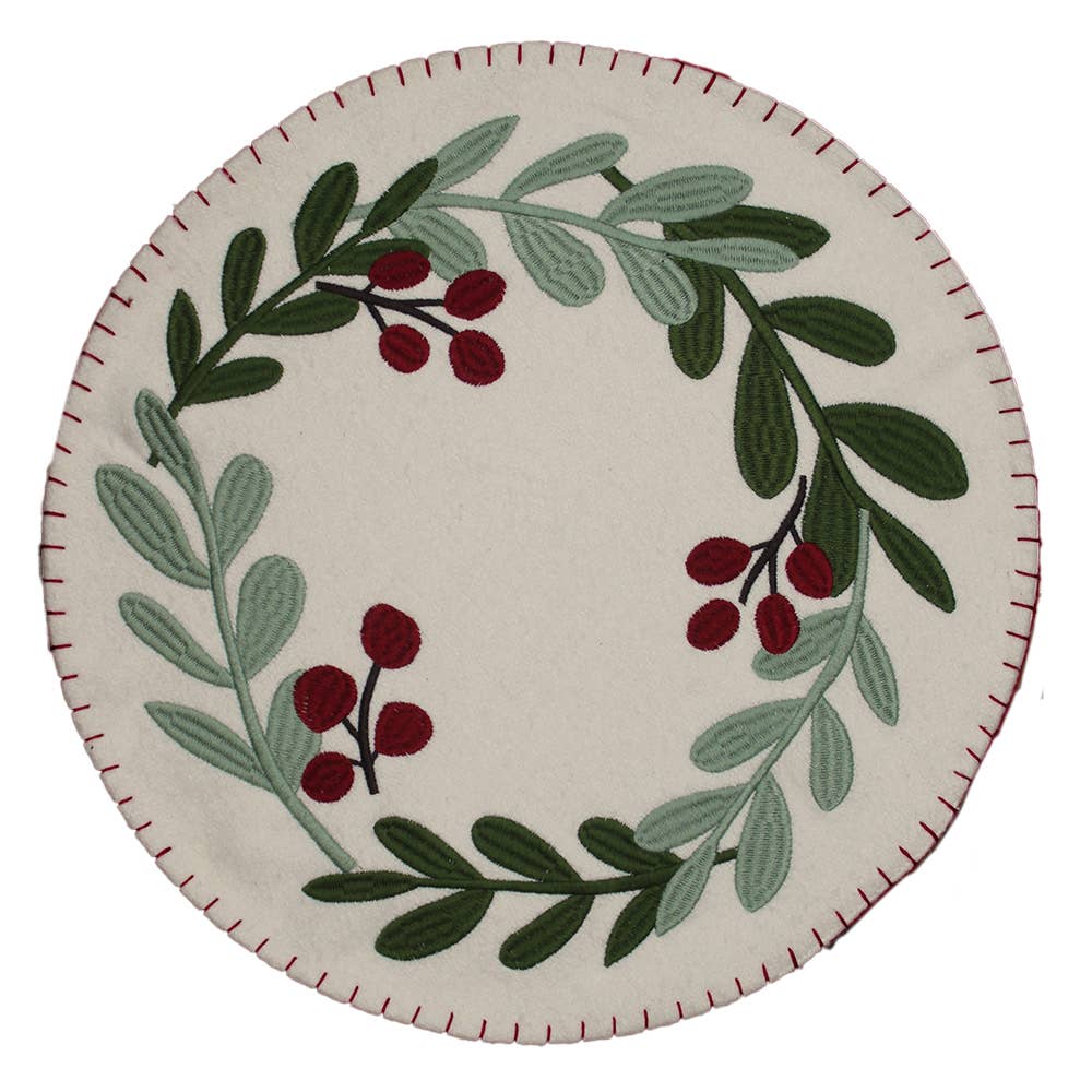 Holiday Pitcher Candle Mat - Home Collections by Raghu