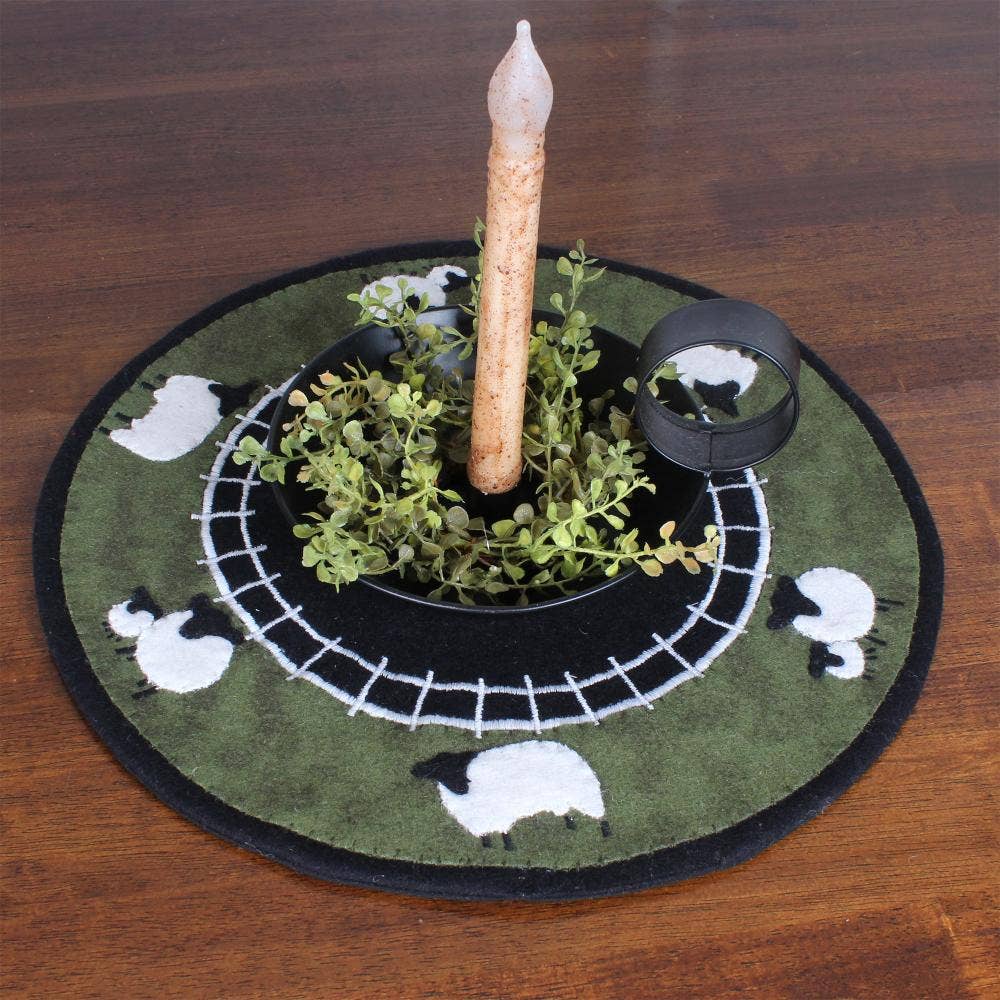 Green Pastures Candle Mat  CM425025