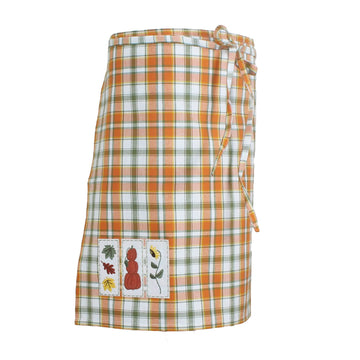 Fall Harvest Sampler Half Apron - Home Collections by Raghu