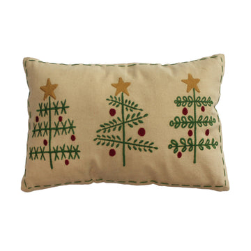 O'Christmas Tree Pillow 8 Inx12 In - Home Collections by Raghu