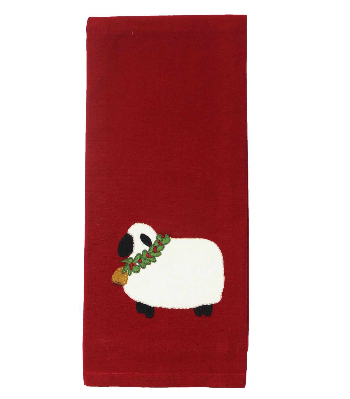 C Christmas Sheep Towel - Home Collections by Raghu