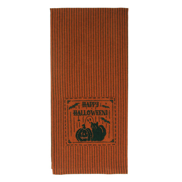 Happy Halloween Towel- Set of Two - Home Collections by Raghu