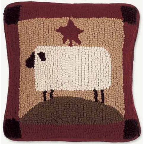 Nutmeg - Multi Sheep Pillow - Home Collections by Raghu