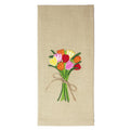 Tulips Towel- Set of Two - Home Collections by Raghu