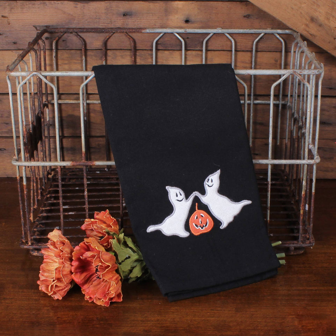 Dancing Ghosts Towel- Set of Two - Home Collections by Raghu