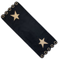 Black & Tan Star Table Runner - Home Collections by Raghu