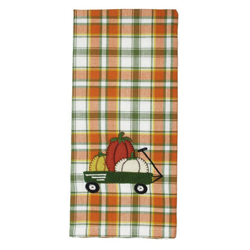 Wagon oPumpkins Towel  Set of 2 ET810529