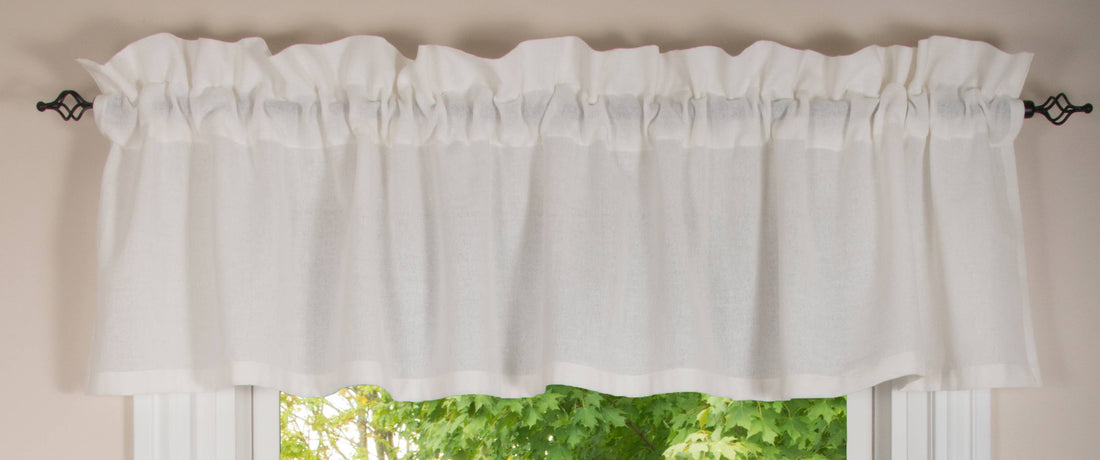 Heirloom Valance Buttermilk  - Home Collections by Raghu