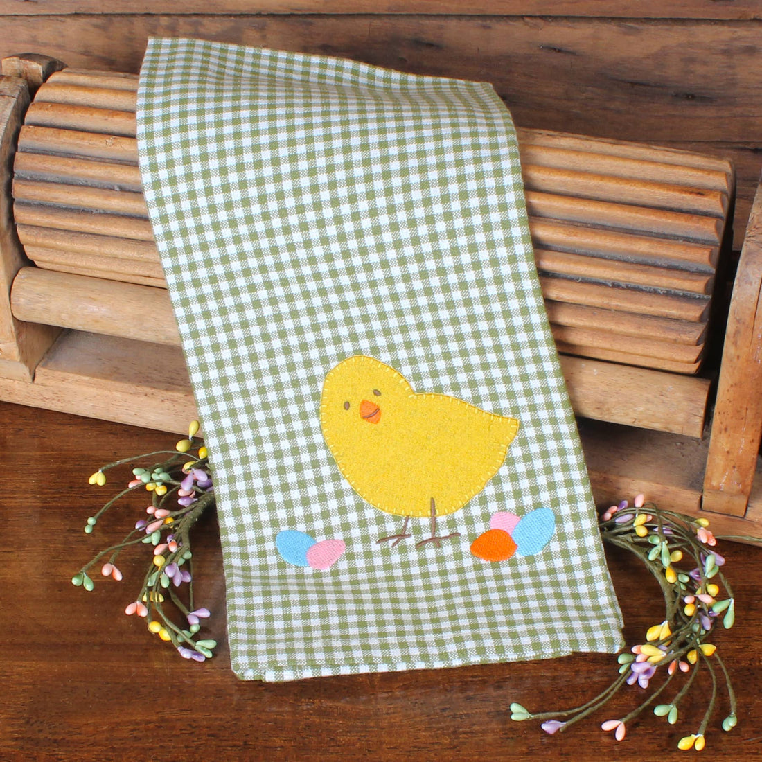 Cute Chick Towel- Set of Two - Home Collections by Raghu