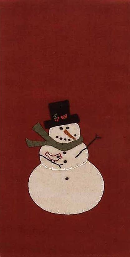 Snow Guy Towel - Set of Two - Home Collections by Raghu