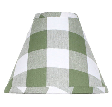 Buffalo Check Sage Lampshade 2R510009