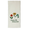 Flowers Friends Towel- Set of Two - Home Collections by Raghu