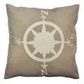 Compass Cotton Pillow 18 In - Home Collections by Raghu