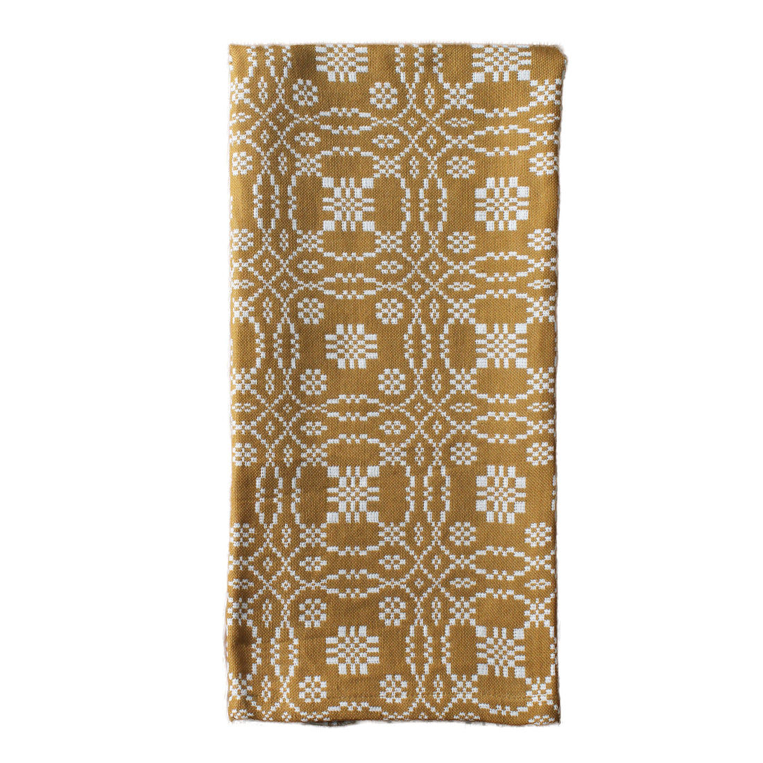 Lovers Knot  Mustard Towel - Home Collections by Raghu